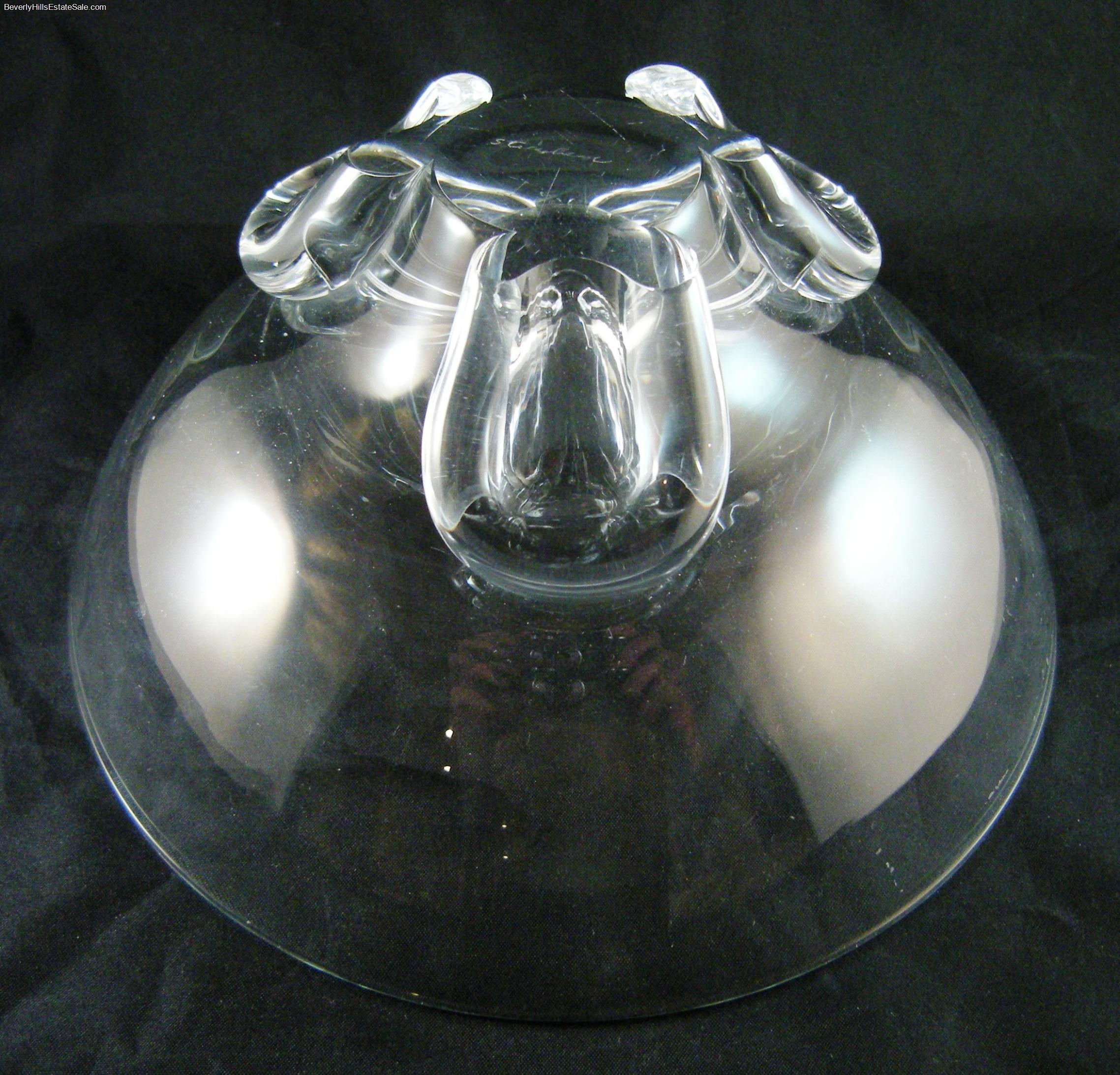 Beautiful Steuben Crystal Bowl  